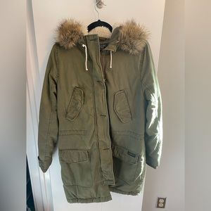 Women’s Oversized Faux Fur Cozy Parka